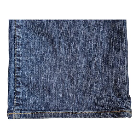 GAP Women's 16 Reg Jeans Boy Cut Medium Blue 5 Pockets 36 x 32.5 99% Cotton - Picture 6 of 9